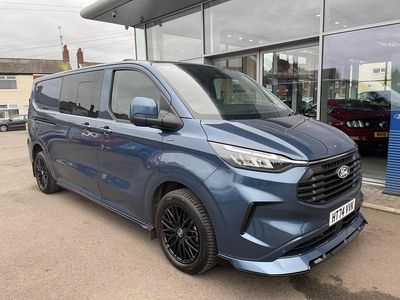 Used Ford Transit Custom Limited 136 HP (100 kW) 2025 Blue Van