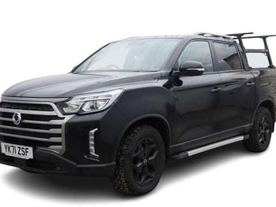 Black Used 2021 Ssangyong (KGM) Musso Pickup | £19,995 (Fair price)