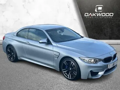Używany BMW M4 Cabriolet Comfort Edition 431 KM (317 kW) 2016 Niebieski Kabriolet