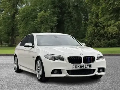 Begagnad BMW 520 M Sport 190 HK (139 kW) 2014 Vit Sedan
