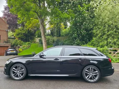 Used Audi A6 Black Edition 190 HP (139 kW) 2016 Black Estate