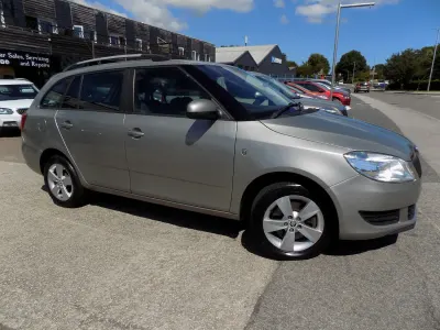 Used Skoda Fabia SE 105 HP (77 kW) 2013 Beige Estate