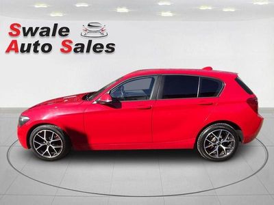 Used BMW 116 Sport Line 2014 Red Hatchback
