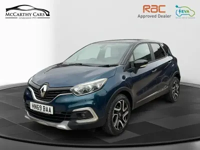 Used Renault Captur Iconic 2019 Ocean blue with diamond black roof SUV