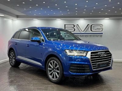 Used Audi Q7 S-Line 2016 Blue SUV