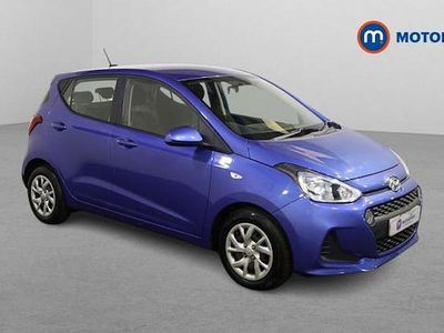 Used Hyundai i10 SE 67 HP (49 kW) 2019 Blue Hatchback