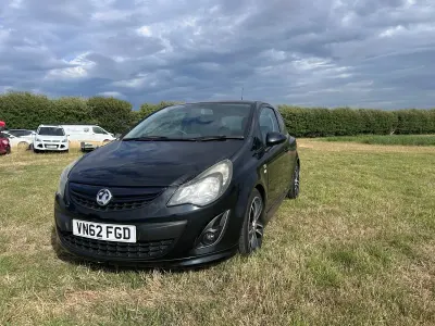 Used Vauxhall Corsa Edition 2012 Black Hatchback