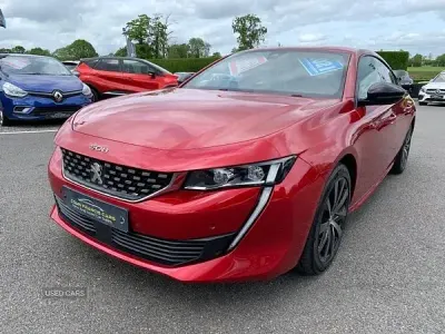Used Peugeot 508 GT-line 130 HP (95 kW) 2021 Red Hatchback