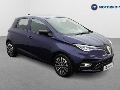 Used Renault Zoe Techno 100 kW (136 HP) 2022 Blue Hatchback