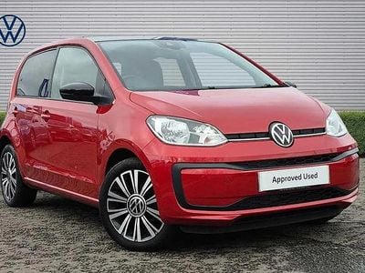 Used VW up! Black Edition 65 HP (47 kW) 2022 Red Hatchback