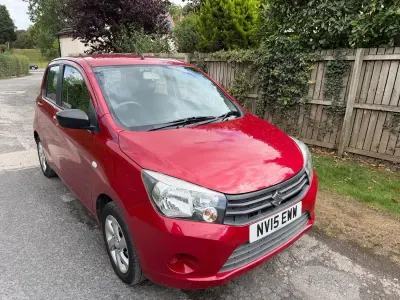 Used Suzuki Celerio SZ3 68 HP (50 kW) 2015 Red Hatchback