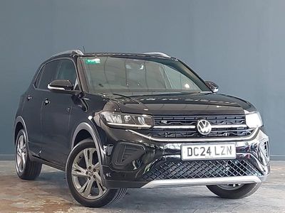 Black Used 2024 VW T-Cross R-line SUV | £23,998 (A bit pricey)