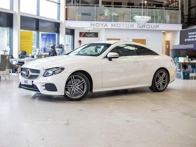 White Used 2018 Mercedes E220 AMG line Coupe | £12,149 (Fair price)