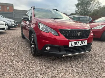 Used Peugeot 2008 GT-line 82 HP (60 kW) 2017 Red SUV