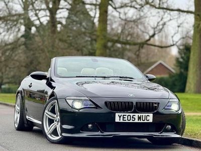 Used BMW 630 Cabriolet Advantage 2005 Black Cabriolet