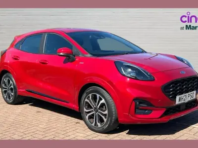 Używany Ford Puma ST-Line 125 KM (91 kW) 2021 Czerwony SUV