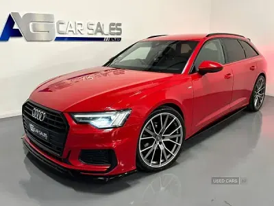 Used Audi A6 S-Line 204 HP (150 kW) 2022 Red Estate