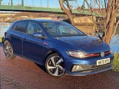 Used VW Polo GTI 207 HP (152 kW) 2020 Blue Hatchback
