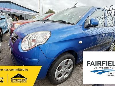 Used Kia Picanto 64 HP (47 kW) 2011 Blue Hatchback