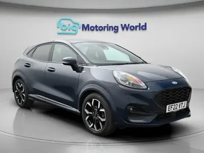 Używany Ford Puma ST-Line X 125 KM (91 kW) 2022 Niebieski SUV