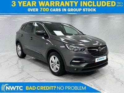 Used Vauxhall Grandland X Business Edition 130 HP (95 kW) 2021 Grey SUV