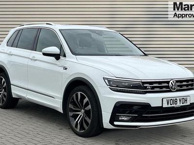 Used VW Tiguan R-line 240 HP (176 kW) 2018 White SUV