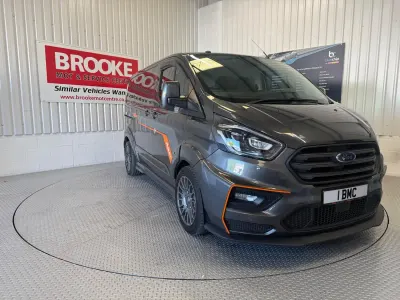 Used Ford Transit Custom Limited 170 HP (125 kW) 2018 Grey Van