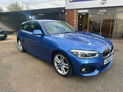 Used BMW 118 M Sport 136 HP (100 kW) 2016 Blue Hatchback