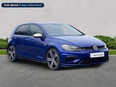 Used VW Golf VII R 300 HP (220 kW) 2019 Blue Hatchback
