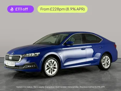 Used Skoda Octavia SE L 204 HP (150 kW) 2023 Blue Hatchback
