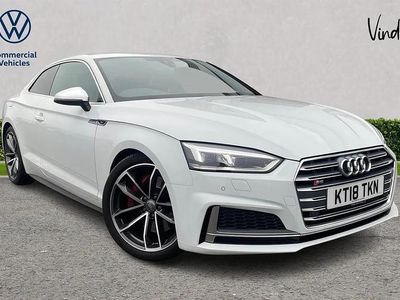 Used Audi S5 Design 348 HP (255 kW) 2018 White Coupe