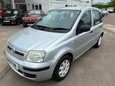 Używany Fiat Panda Dynamic 2010 Srebrny Hatchback
