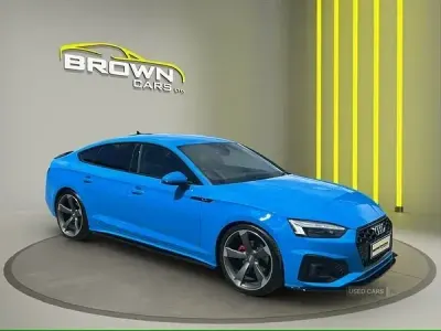 Used Audi A5 S-Line 2021 Blue Coupe
