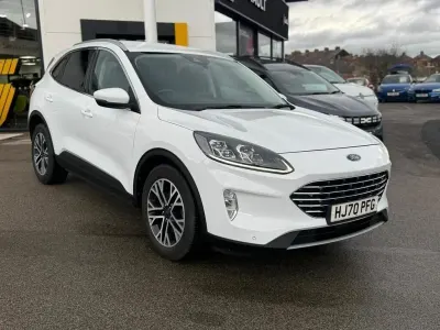 Used Ford Kuga Titanium 150 HP (110 kW) 2020 White SUV