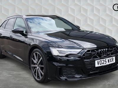 Black Used 2025 Audi A6 Black Edition Estate | £41,250 (Expensive)