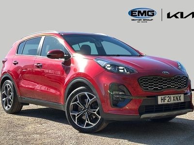 Used Kia Sportage GT-Line 134 HP (98 kW) 2021 Red SUV