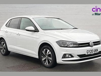 Pure white Used 2020 VW Polo Match Hatchback | £12,295 (Fair price)
