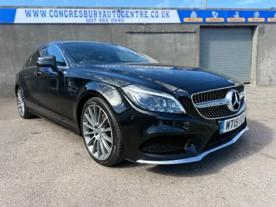 Used Mercedes CLS220 AMG line 2015 Black Coupe