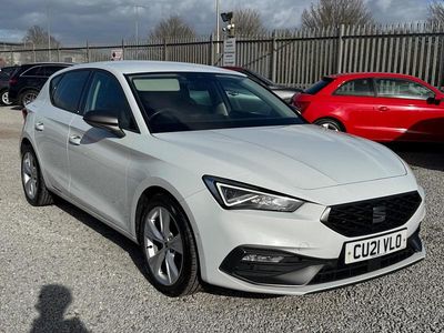 Used Seat Leon FR 130 HP (95 kW) 2021 White Hatchback