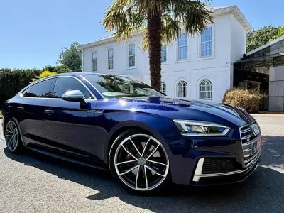 Used Audi S5 Sportback S-Line 354 HP (260 kW) 2018 Blue Hatchback