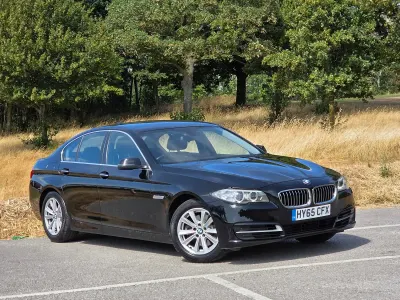 Used BMW 520 Luxury Line 190 HP (139 kW) 2015 Black Sedan