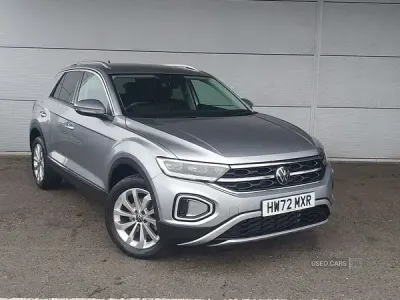 Begagnad VW T-Roc Style 150 HK (110 kW) 2023 Silver SUV