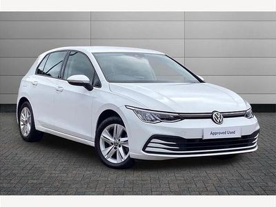 Used VW Golf VIII Life 150 HP (110 kW) 2020 White Hatchback