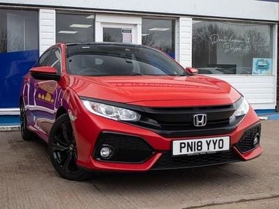 Used Honda Civic EX 120 HP (88 kW) 2018 Red Hatchback