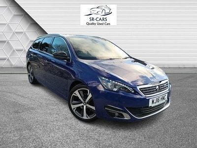 Blue Used 2016 Peugeot 308 SW GT-line Estate | £7,995 (A bit pricey)