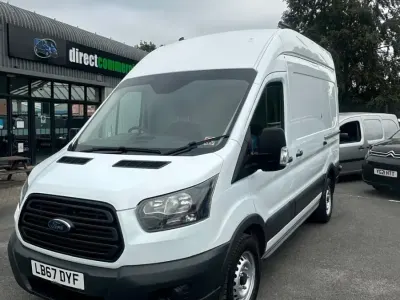 Used Ford Transit 130 HP (95 kW) 2018 White Van