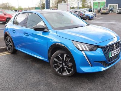 used Peugeot e-208 50KWH GT AUTO 5DR (7.4KW CHARGER) ELECTRIC FROM 2023 FROM WALSALL (WS9 0GG) | SPOTICAR