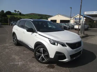 Used Peugeot 3008 GT-line 130 HP (95 kW) 2019 White SUV