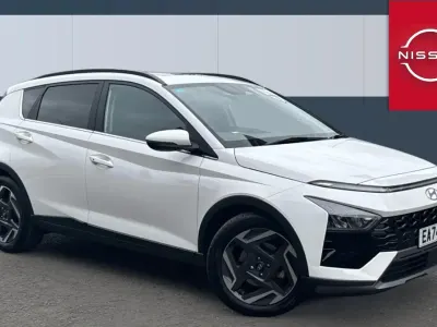 Begagnad Hyundai Bayon Ultimate 100 HK (73 kW) 2024 Vit SUV