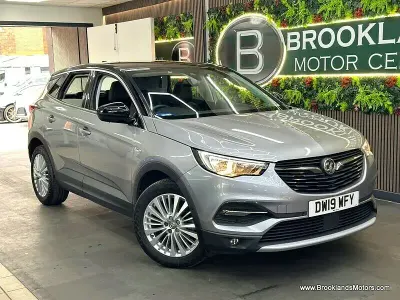 Used Vauxhall Grandland X Sport 130 HP (95 kW) 2019 Grey SUV
